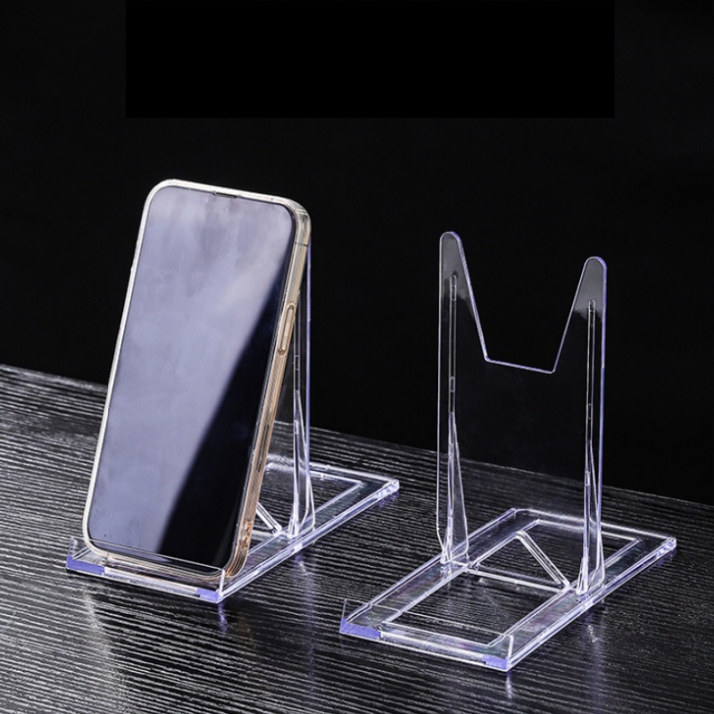 Clear Acrylic Book Stand Holder - 5/10 unidades de soportes de exhibición