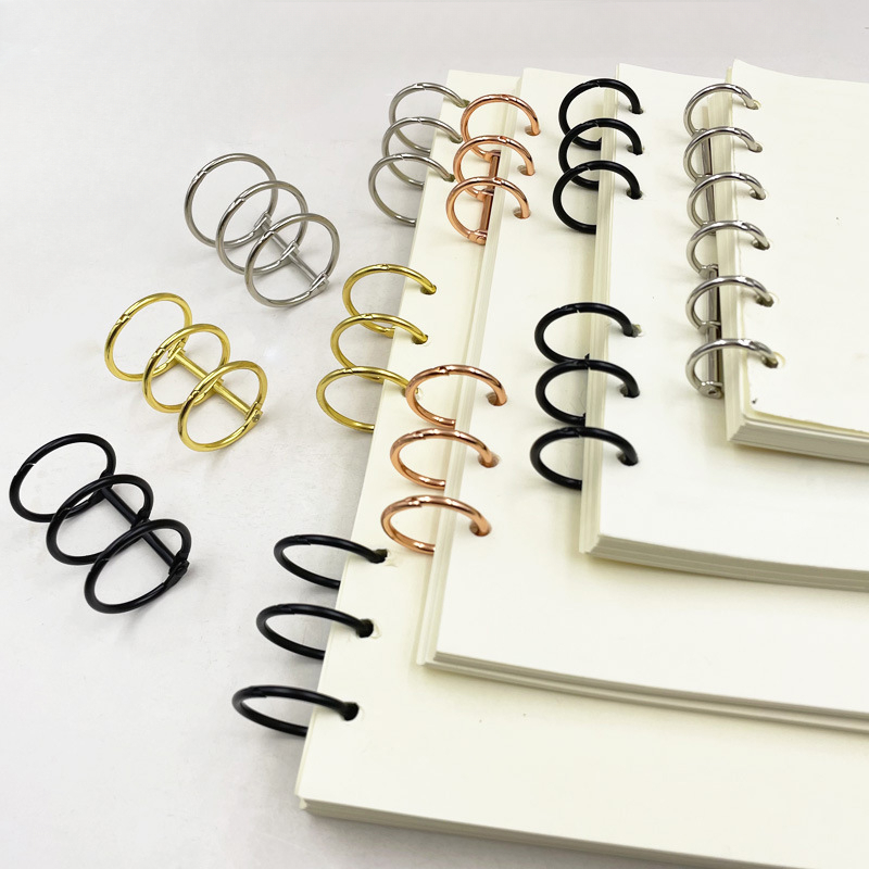 Stationery Books - 2 unids/set de anillos de Metal