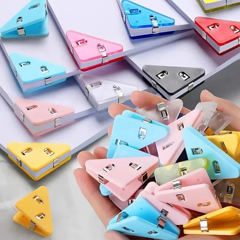 Stationery Books - Clips Triangulares Creativos para Facturas, Clips
