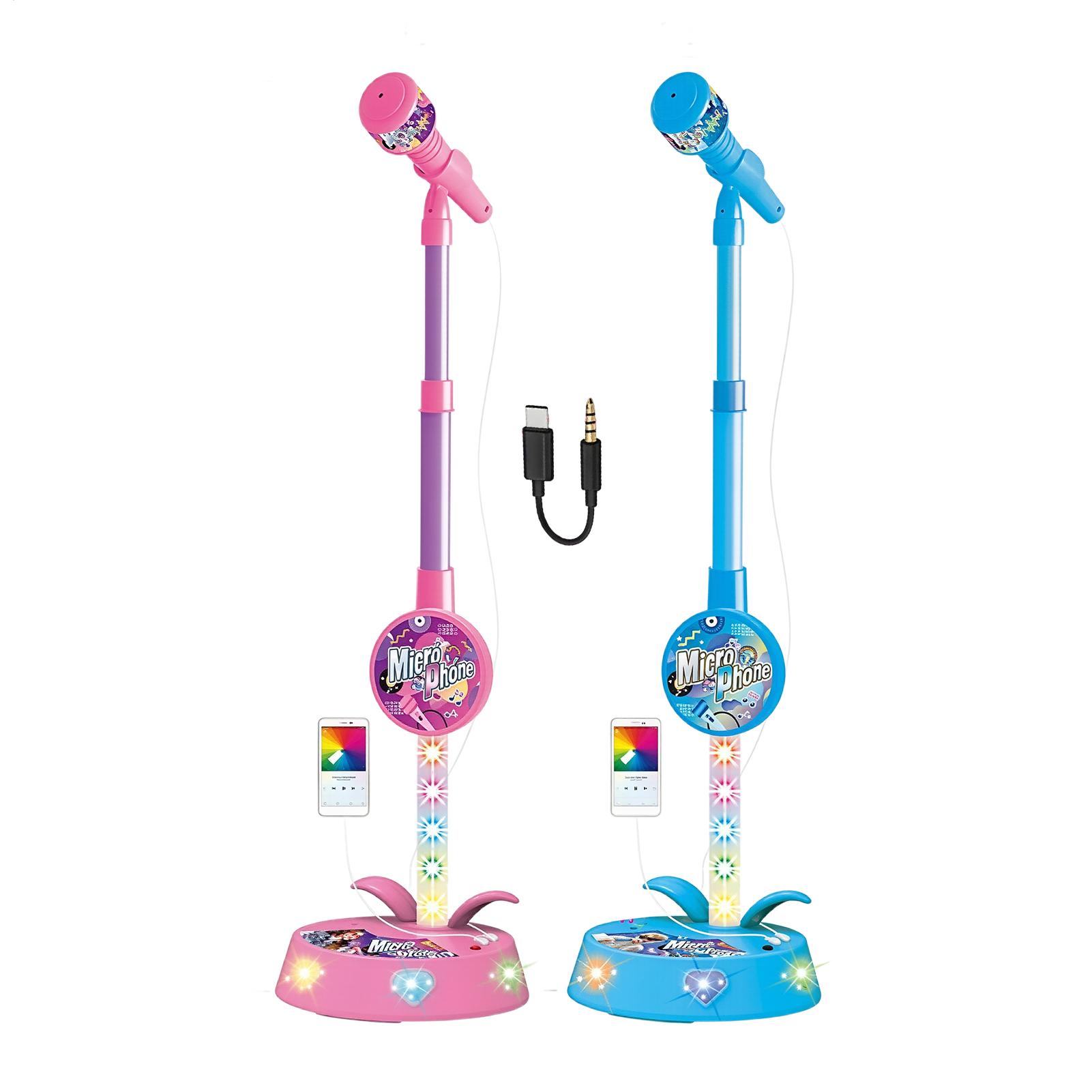 Music - Micrófono para Niños con Soporte Inalámbrico
