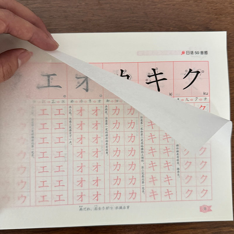 Chinese Calligraphy Practice Book - Cuaderno de Práctica de Escritura Japonesa