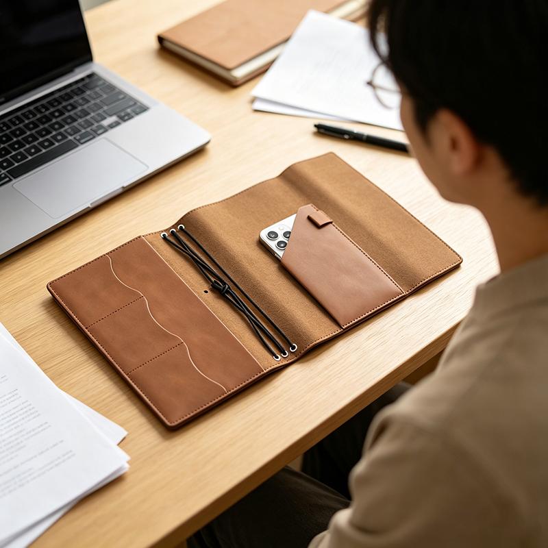 Vintage Leather Journal Notebook - (Ce14) Organizador de cuadernos reutilizable, cuaderno
