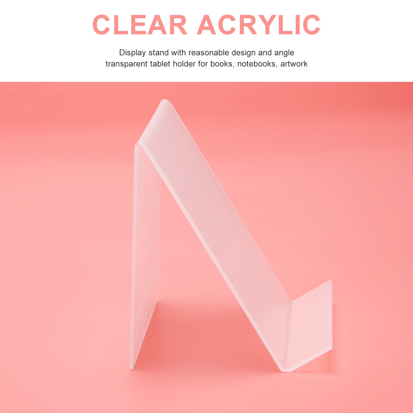Soporte de Acrílico COFA para  - Clear Acrylic Book Stand Holder reseña y precio