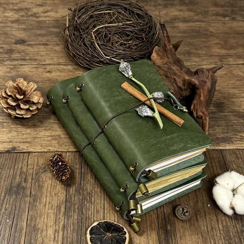Cuaderno de viaje A7 A6 Pueblo - Vintage Leather Journal Notebook reseña y precio