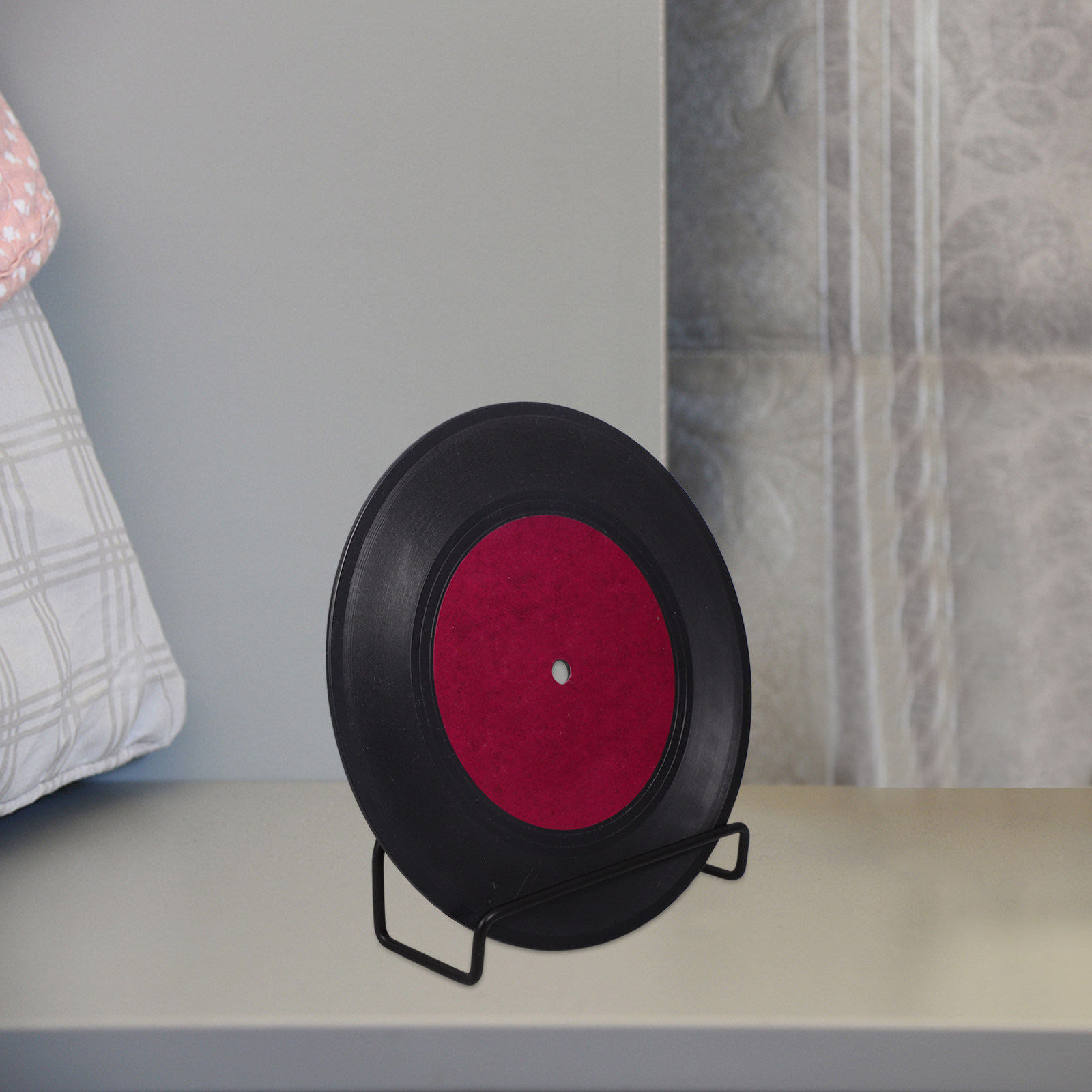 Estante de pared para discos d - Magazines reseña y precio