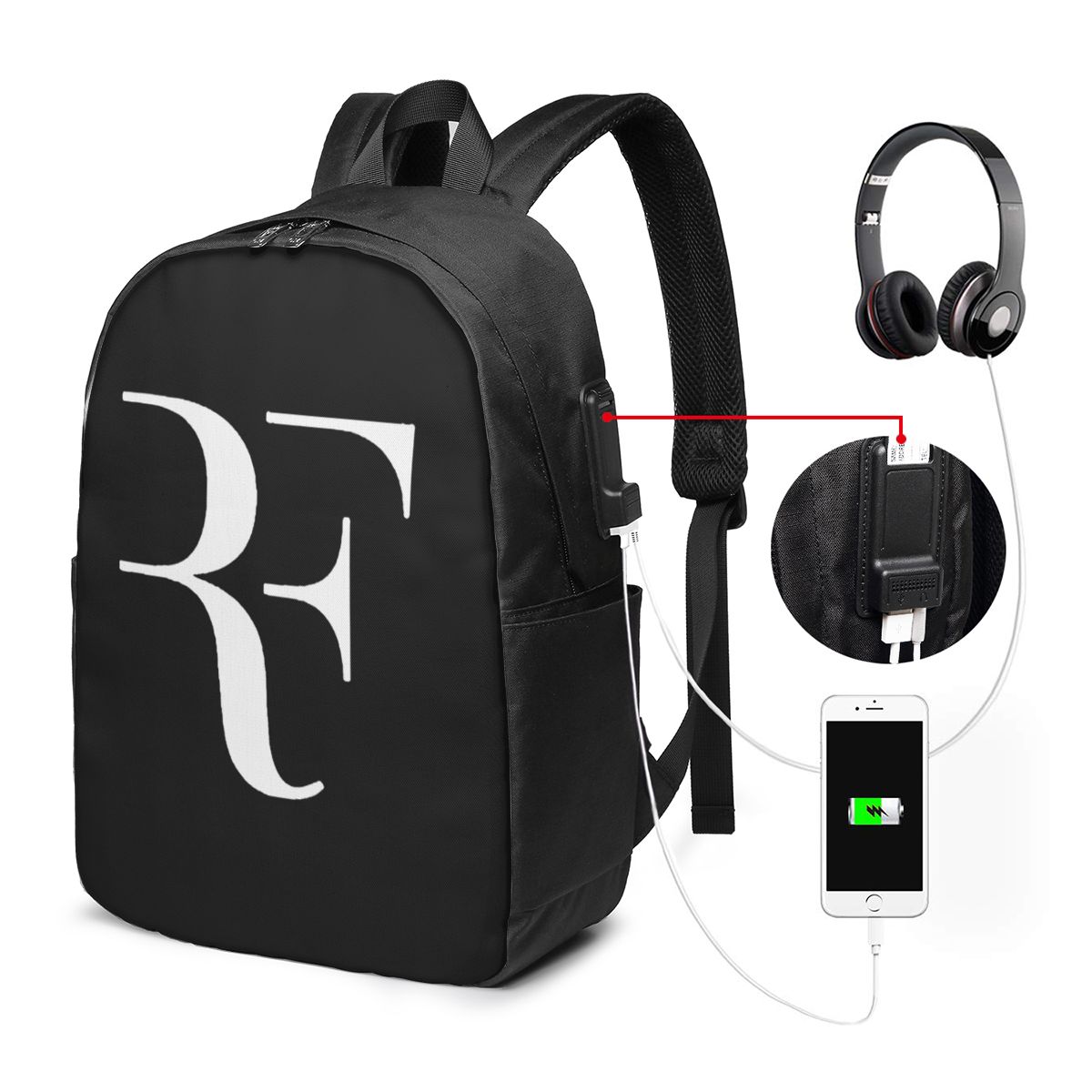 Mochila Roger Federer, bolsa d - Books reseña y precio