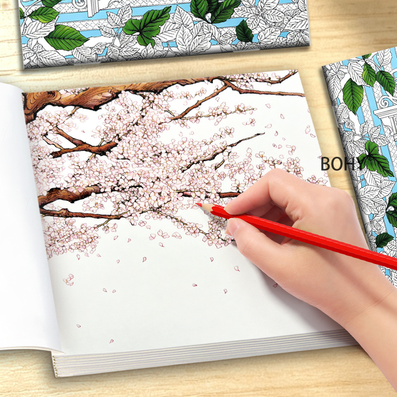 1 Libro para Colorear con Temá - Adult Coloring Book Stress Relief reseña y precio