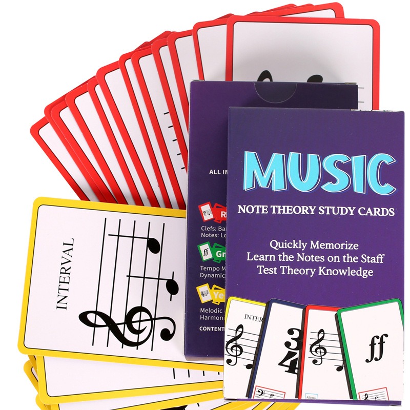 Tarjetas Flash de música, tabl - Blank Sheet Music Notebook reseña y precio