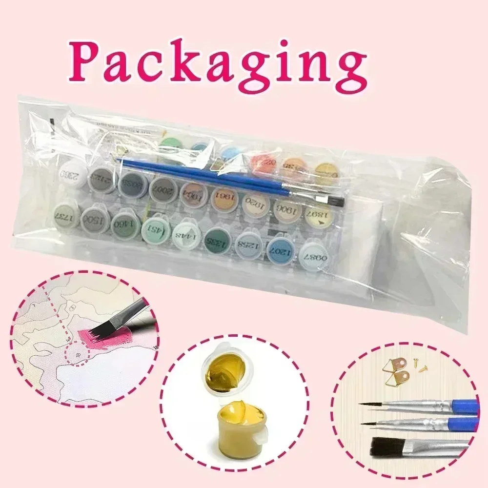 Kit de pintura al óleo por núm - Movies reseña y precio