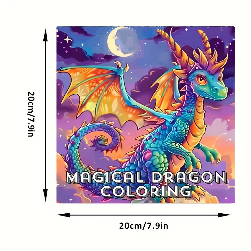 1 libro para colorear de dragó - Adult Coloring Book Stress Relief reseña y precio