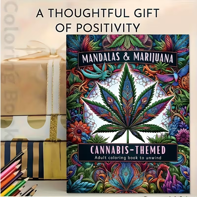 24 páginas estilo Mandala, lib - Adult Coloring Book Stress Relief reseña y precio
