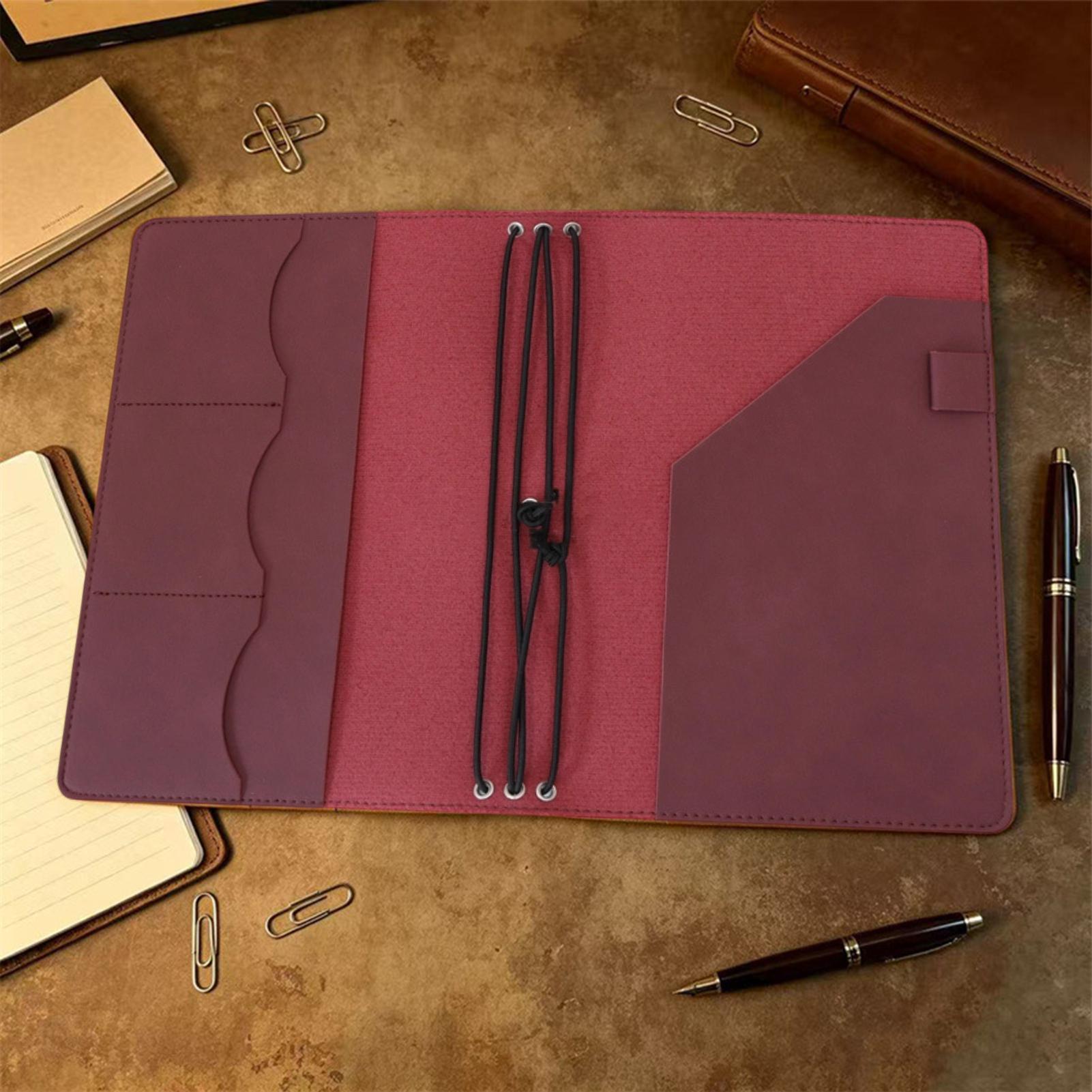 Funda para diario A5, de cuero - Vintage Leather Journal Notebook reseña y precio
